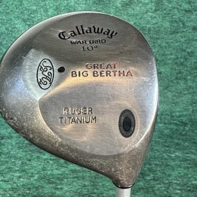 Vintage Callaway Great Big Bertha War Bird 10° Mens RH Driver Graphite R Flex - Image 1