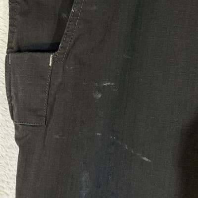 Carhartt Pants Mens 38x32 Gray Relaxed Fit Ripstop Utility Workwear Stain Zip - Thumbnail 3