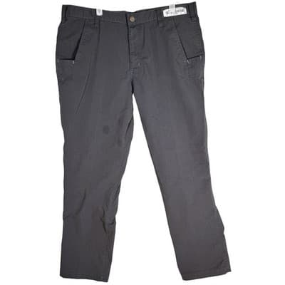 Carhartt Pants Mens 36x30 Gray Relaxed Fit Ripstop Outdoor Workwear Hiking - Image 1