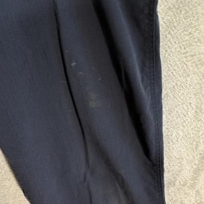 Carhartt Pants Mens 38x32 Navy Blue Ripstop Relaxed Fit Workwear Zipper Pockets - Thumbnail 5