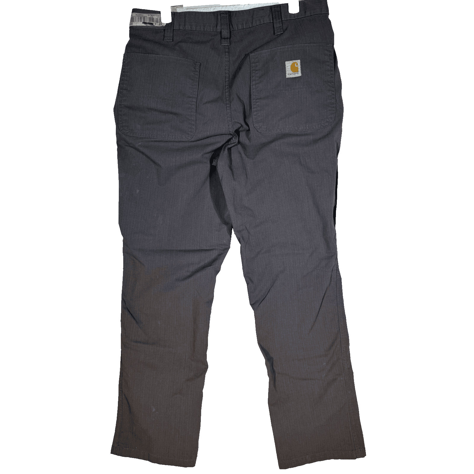 Carhartt Ripstop Pants Mens 32x29 Gray Utility Workwear Zipper Pocket Cargo - Thumbnail 2