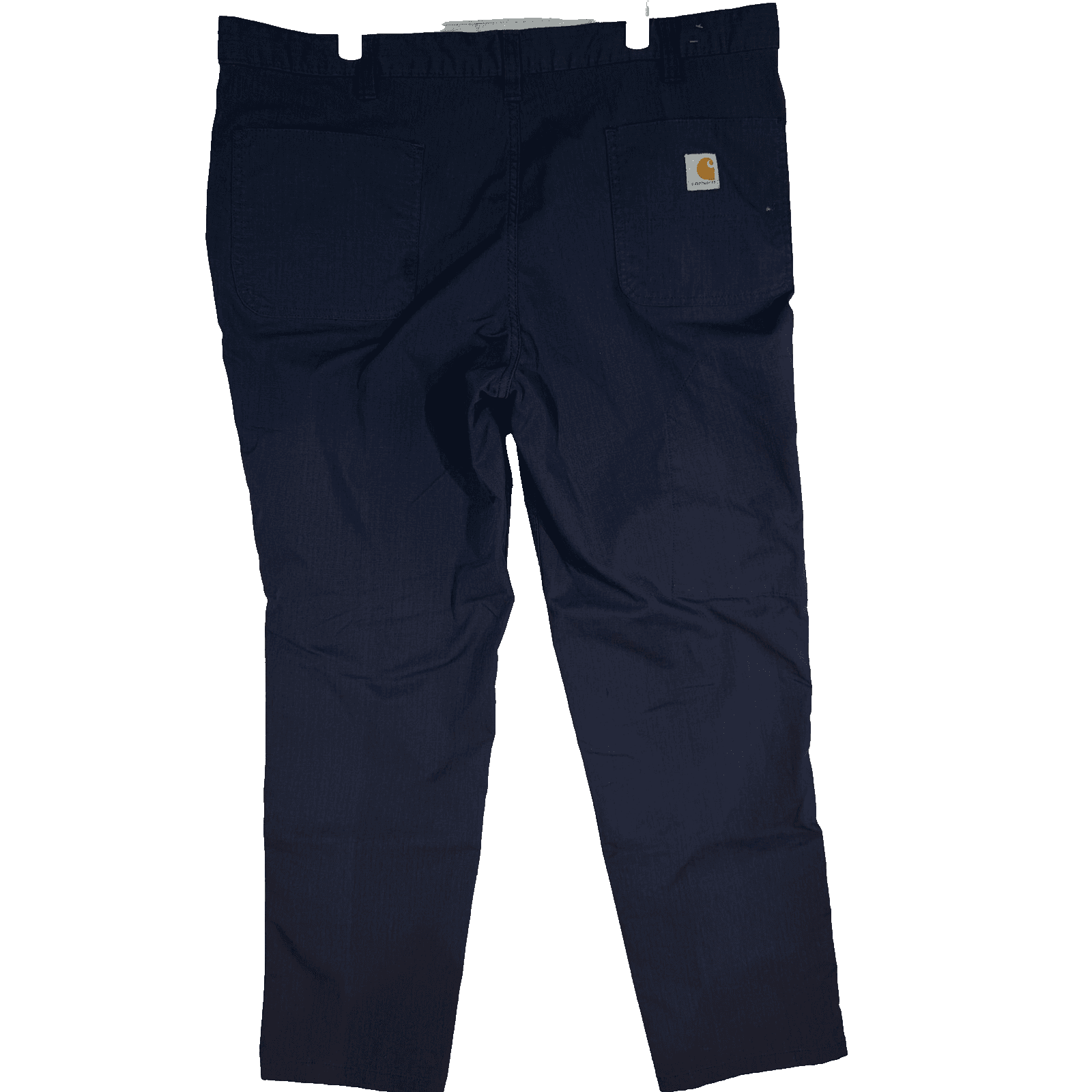 Carhartt Pants Mens 38x32 Navy Relaxed Fit Workwear Ripstop Utility Pockets Zip - Thumbnail 2