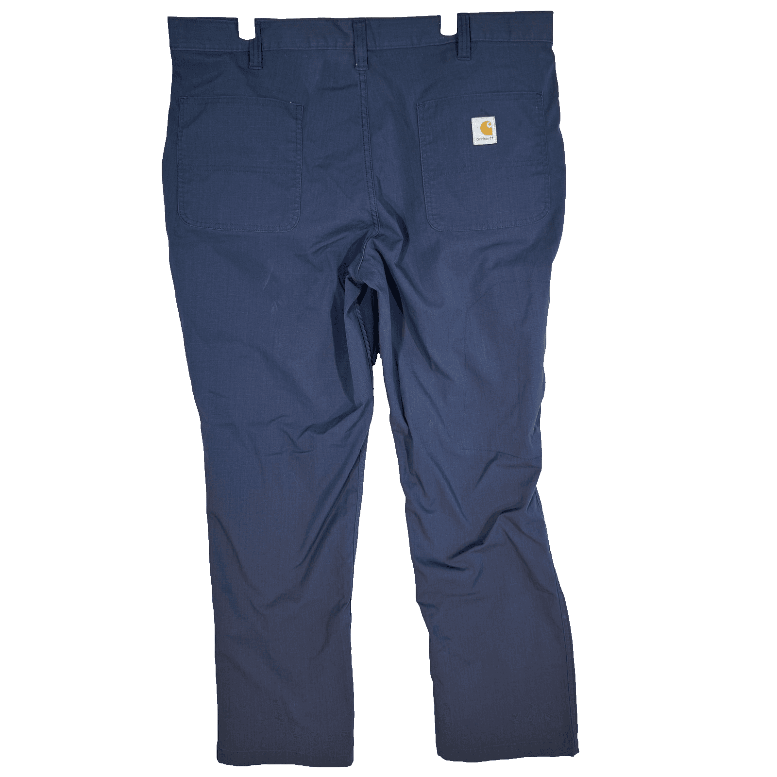 Carhartt Pants Mens 38x30 Navy Blue Relaxed Fit Ripstop Workwear Outdoor Pocket - Thumbnail 2
