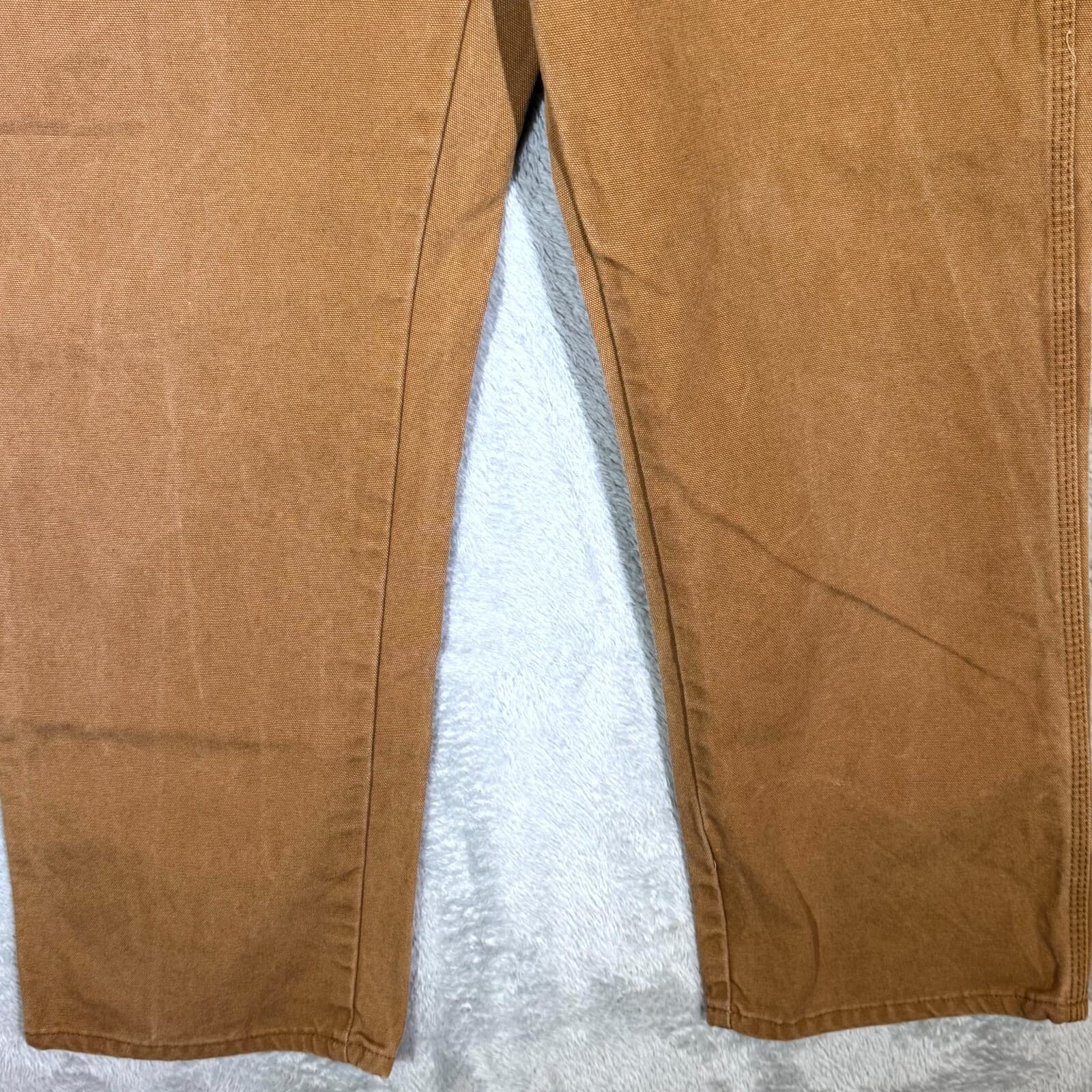 Dickies Men’s Carpenter Jeans 34x30 Brown Denim Mid-Rise Straight Leg - Thumbnail 5