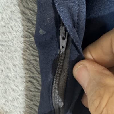 Carhartt Pants Mens 34x29 Navy Ripstop Relaxed Fit Workwear Utility Stain Zip - Thumbnail 7