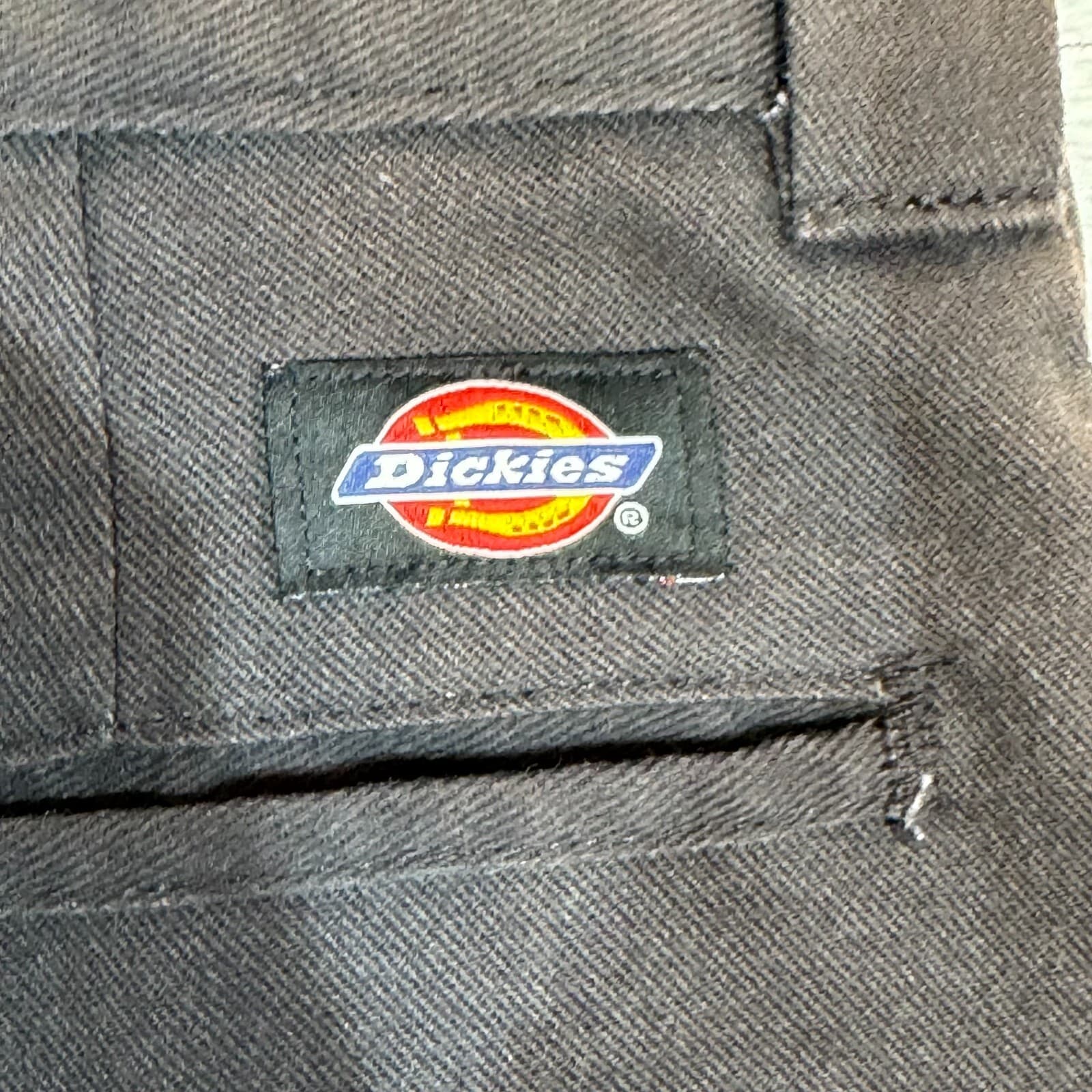 Dickies Men's Cargo Pants 38 X 30 Grey Polyester Pockets Outdoor M1601 - Thumbnail 6