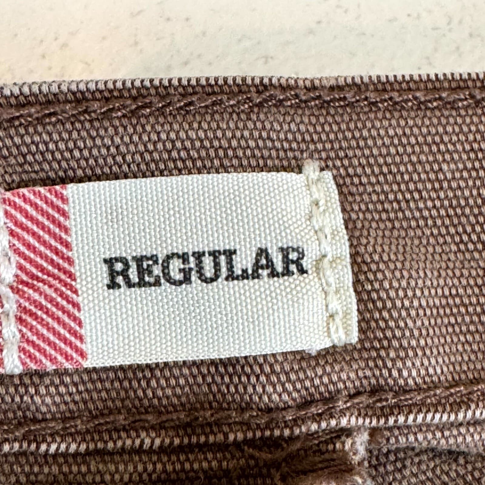 Dickies Men’s Carpenter Jeans 36X32 Brown Denim Regular Fit Workwear Straight - Thumbnail 12