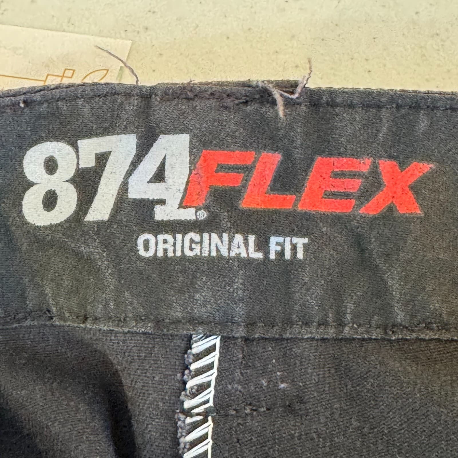 Dickies Men's Cargo Pants 38 X 30 Grey Polyester Pockets Outdoor M1601 - Thumbnail 7