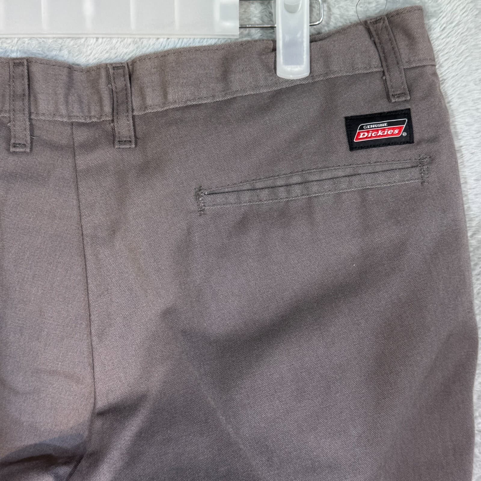 Dickies Men's Cargo Pants 38 X 30 Grey Polyester Pockets Outdoor M1601 - Thumbnail 10