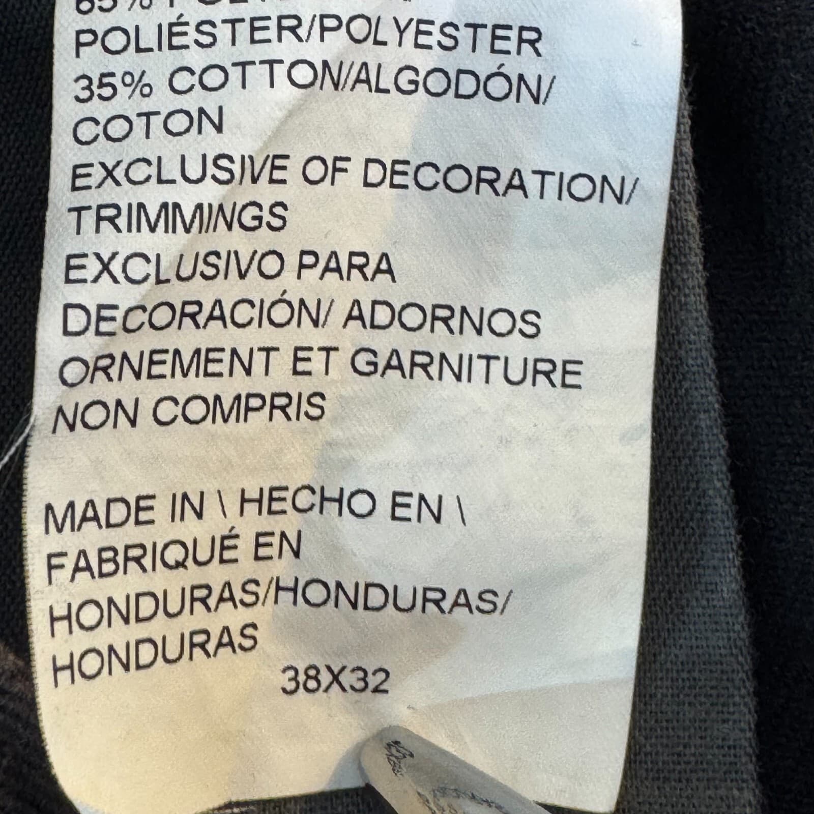 Dickies Men's Cargo Pants 38 X 30 Grey Polyester Pockets Outdoor M1601 - Thumbnail 14