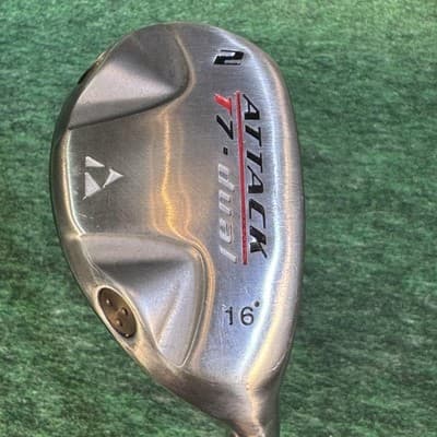 Attack T-Dual 4 Hybrid 16° Mens RH Harrison Star Plus Graphite Black Golf Club - Image 1