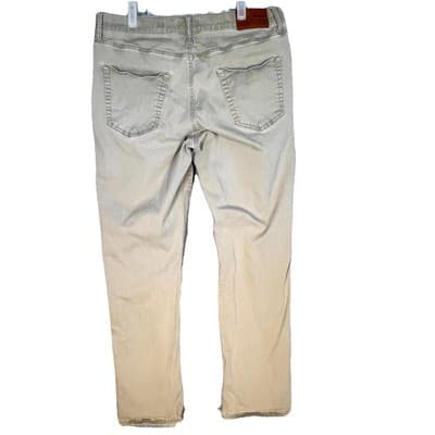 Lucky Brand 410 Men’s Jeans 34x32 Beige Athletic Fit Mid-Rise Casual Denim - Thumbnail 2