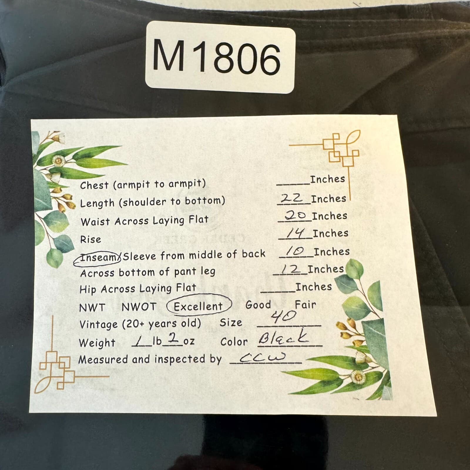 Levi’s Men’s Cargo Shorts 40 Black 100% Cotton High-Rise Zip Fly Workwear Casual - Thumbnail 8