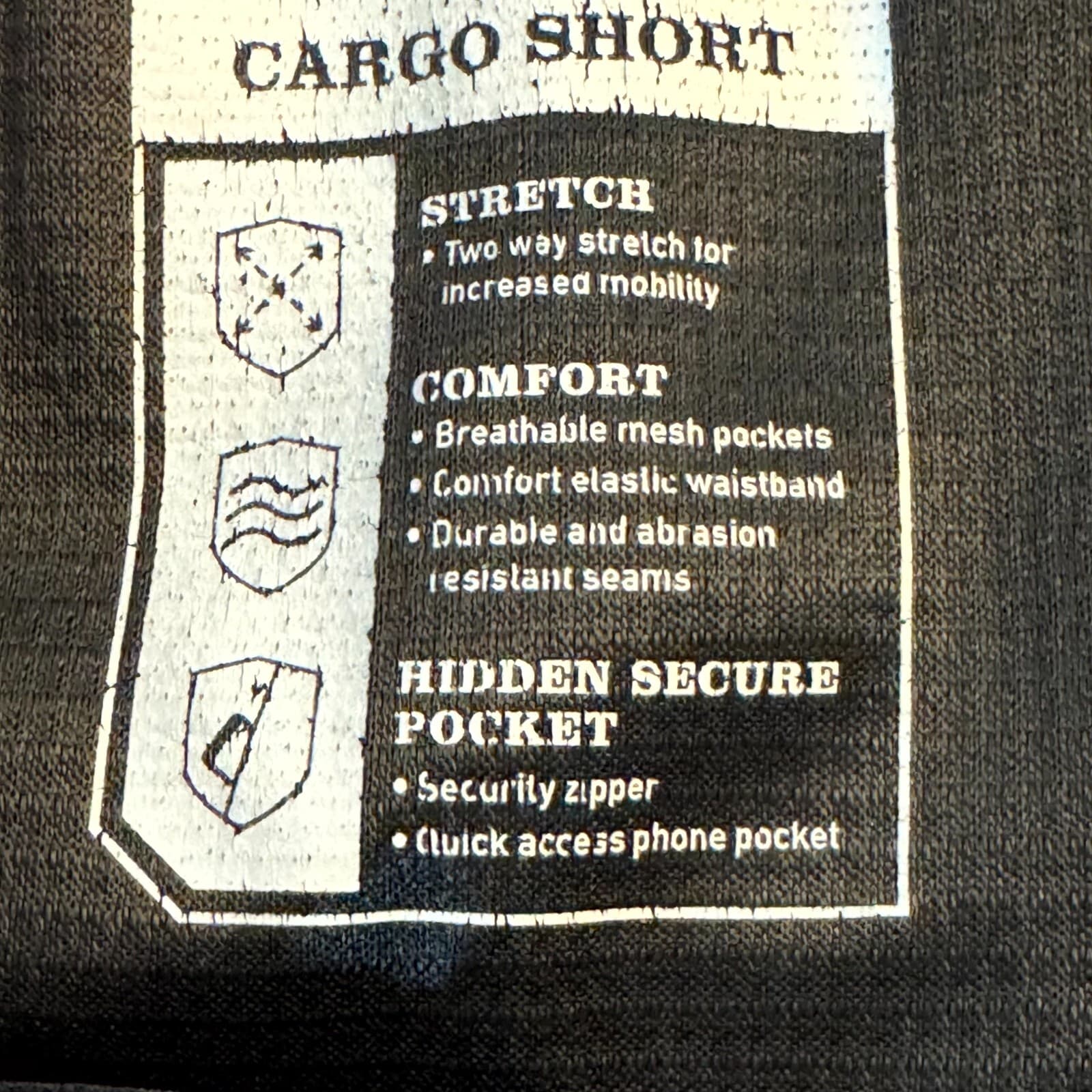 Orvis Cargo Shorts Mens 38 Green Stretch Comfort Hidden Pocket Outdoor Workwear - Thumbnail 5