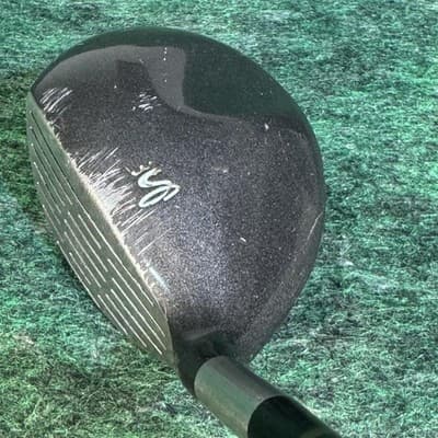 Vintage King Cobra .350 Oversize Offset 3 Wood RH Stiff Steel Black Golf Club - Thumbnail 3