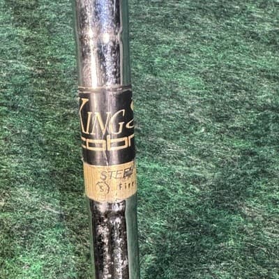 Vintage King Cobra .350 Oversize Offset 3 Wood RH Stiff Steel Black Golf Club - Thumbnail 7