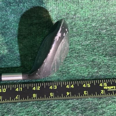 Vintage King Cobra .350 Oversize Offset 3 Wood RH Stiff Steel Black Golf Club - Thumbnail 6