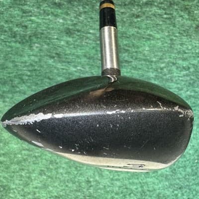 Vintage King Cobra .350 Oversize Offset 3 Wood RH Stiff Steel Black Golf Club - Thumbnail 4