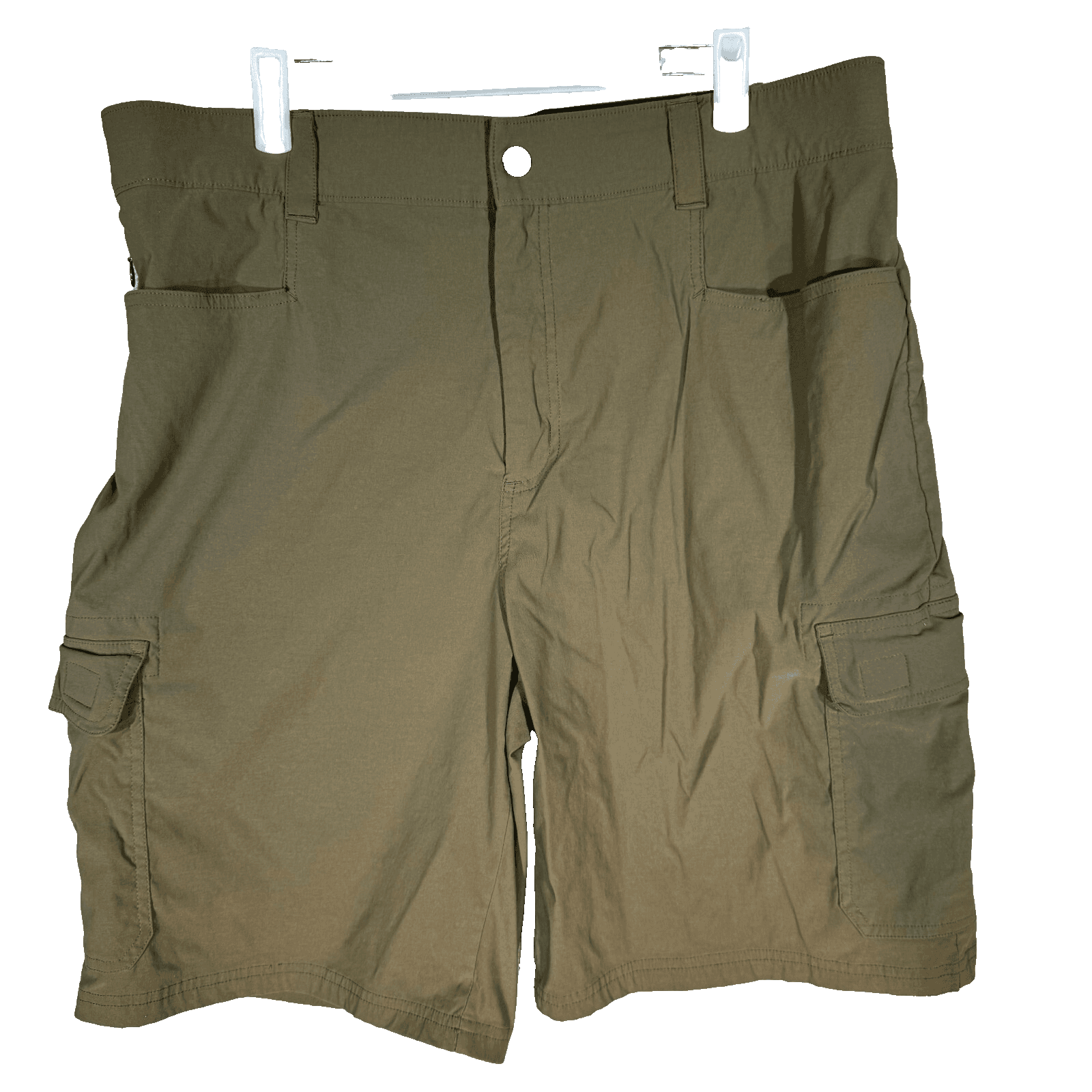 Orvis Cargo Shorts Mens 38 Green Stretch Comfort Hidden Pocket Outdoor Workwear - Image 1