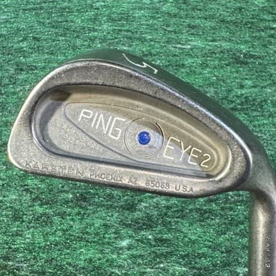Ping Eye 2 5 Iron Blue Dot Right Handed Karsten Steel Vintage USA - Image 1