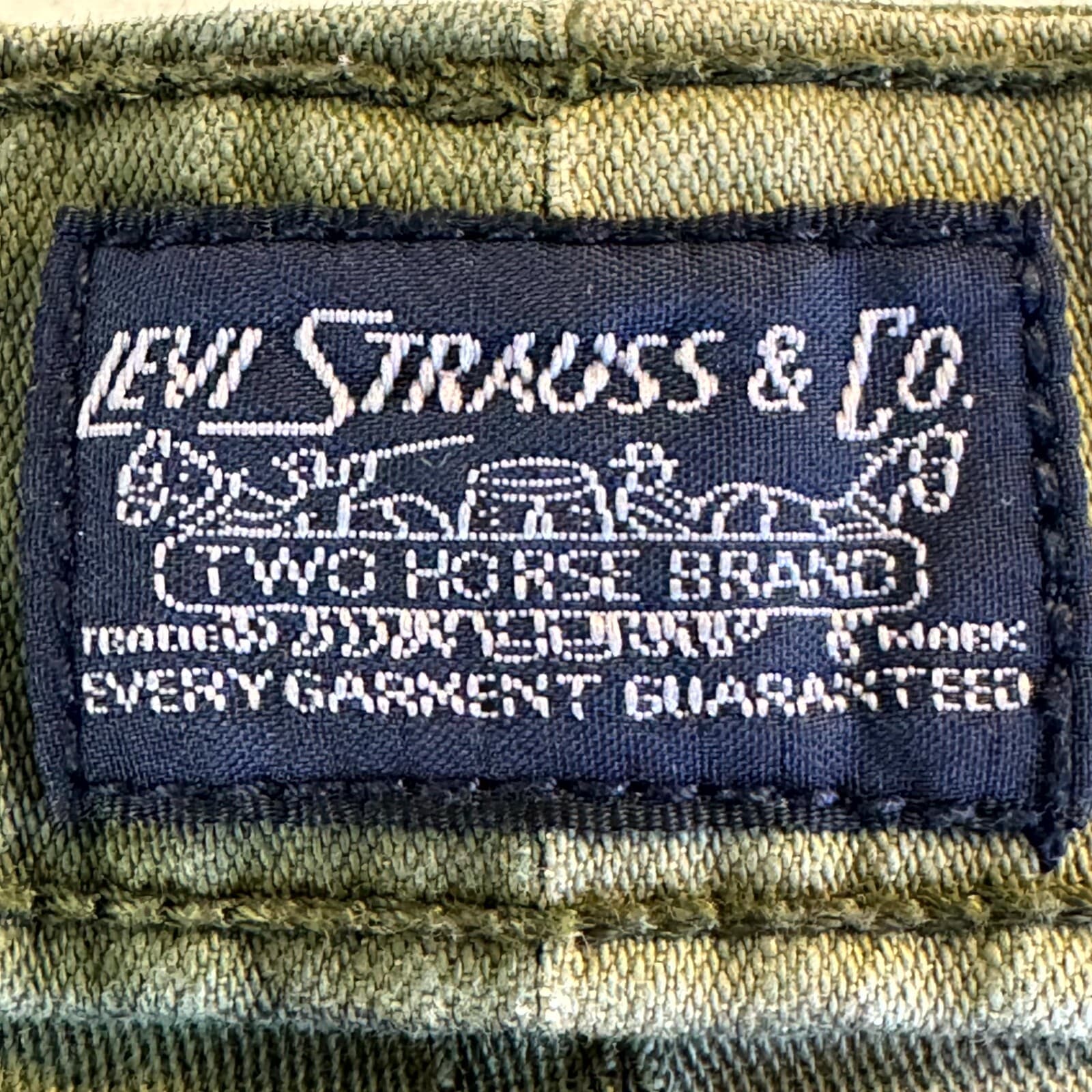 Levi's Carrier Cargo Shorts Men 40 Olive Green Cotton Workwear Zip Fly Durable - Thumbnail 16