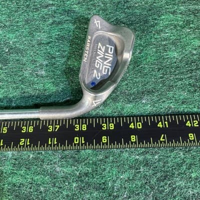 Ping Zing 2 4 Iron RH Karsten USA JZ Steel Shaft Vintage Black Dot - Thumbnail 5