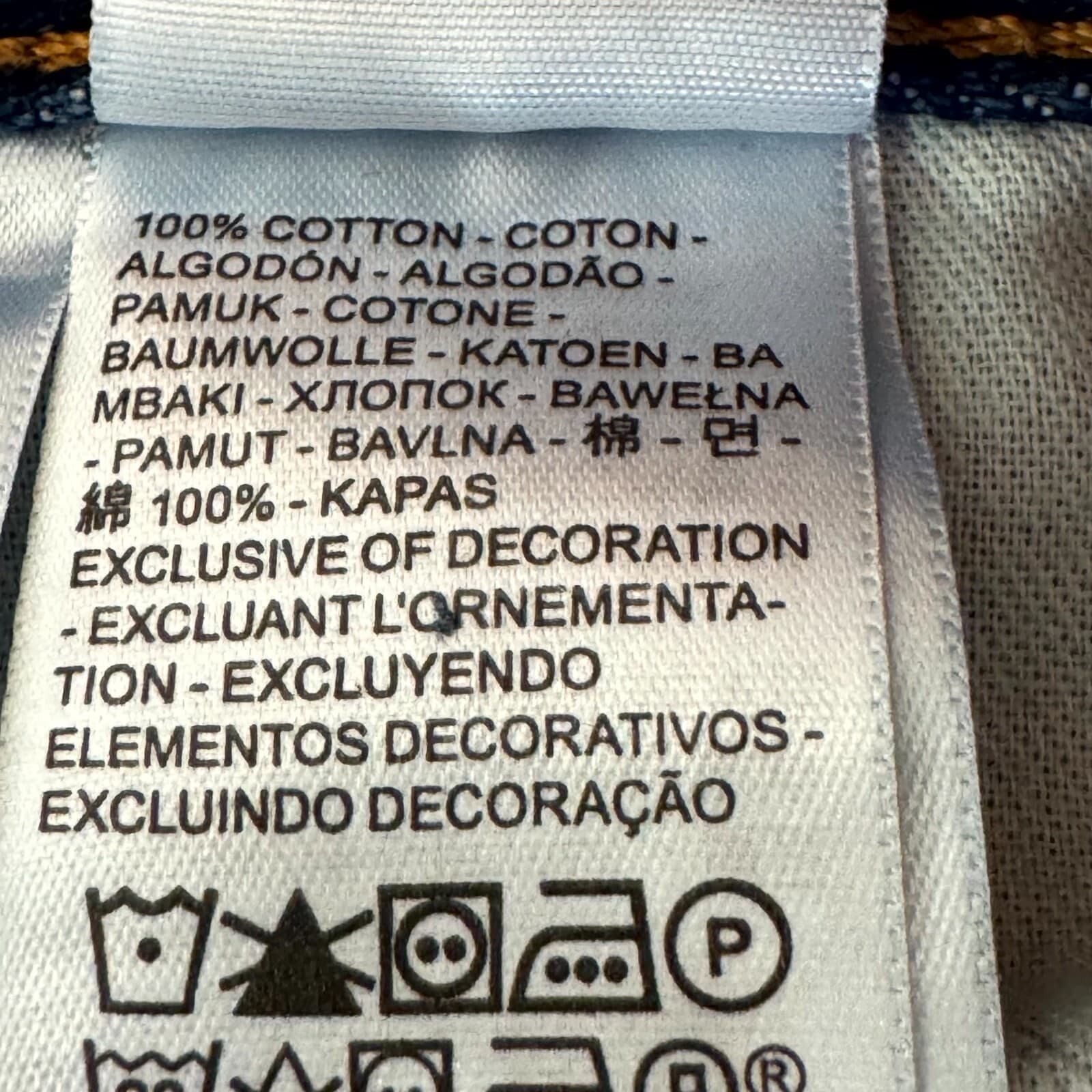 Levi's Western Fit Jeans 40x30 Blue Denim High Rise Straight Leg Cowboy Fit - Thumbnail 14