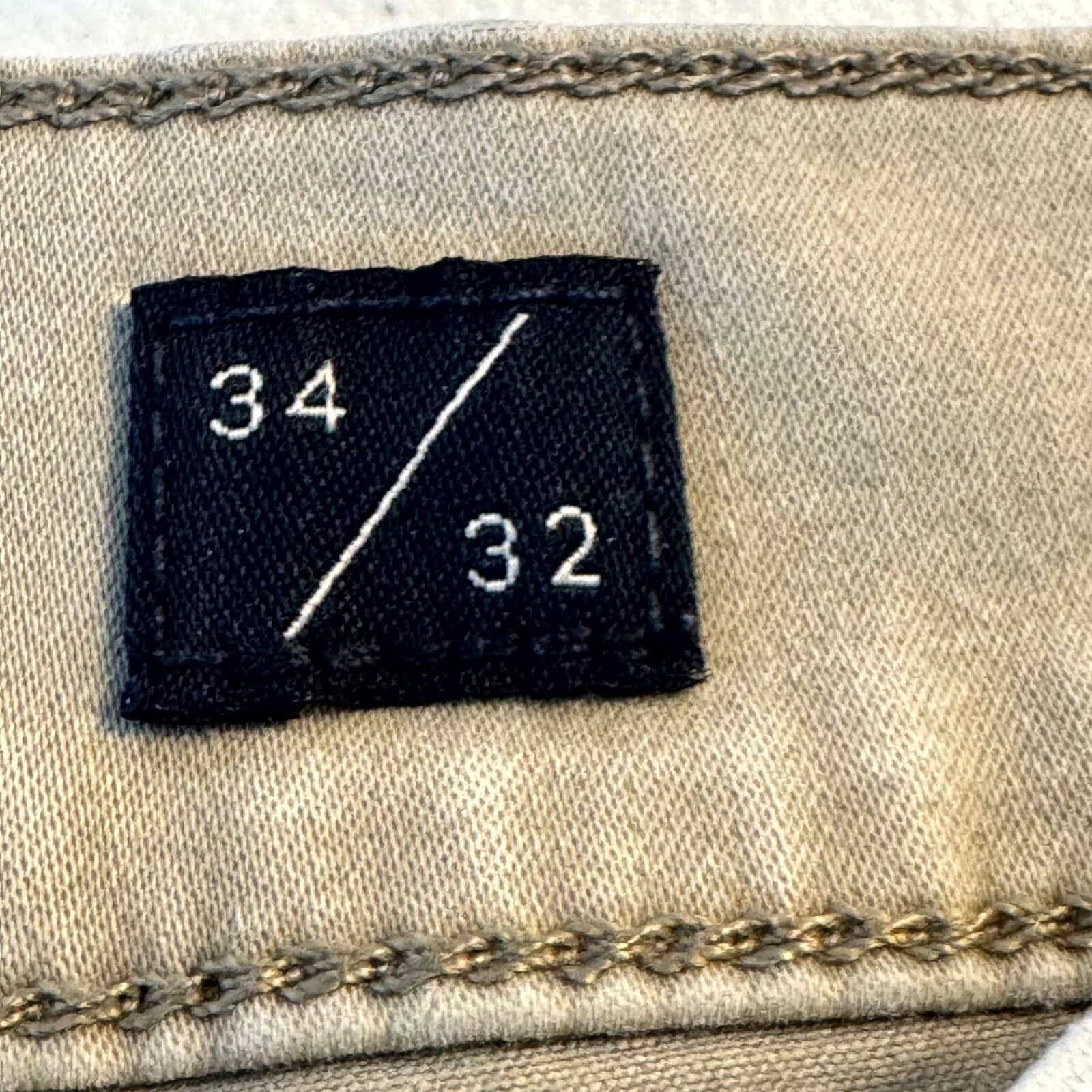 Lucky Brand 410 Men’s Jeans 34x32 Beige Athletic Fit Mid-Rise Casual Denim - Thumbnail 12