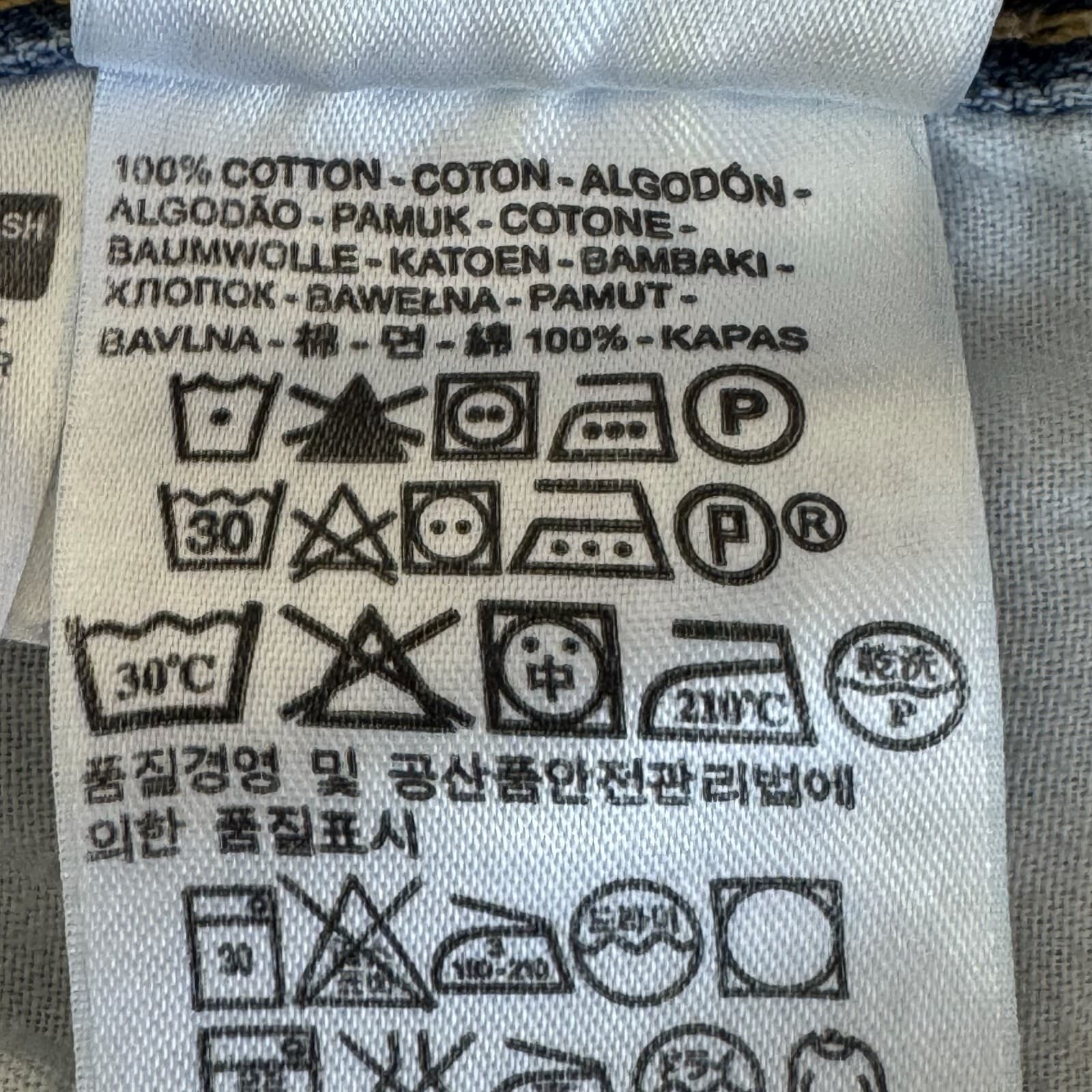 Levi's 559 Men's Jeans 36x34 Blue Denim Mid-Rise Medium Wash Straight Leg - Thumbnail 10