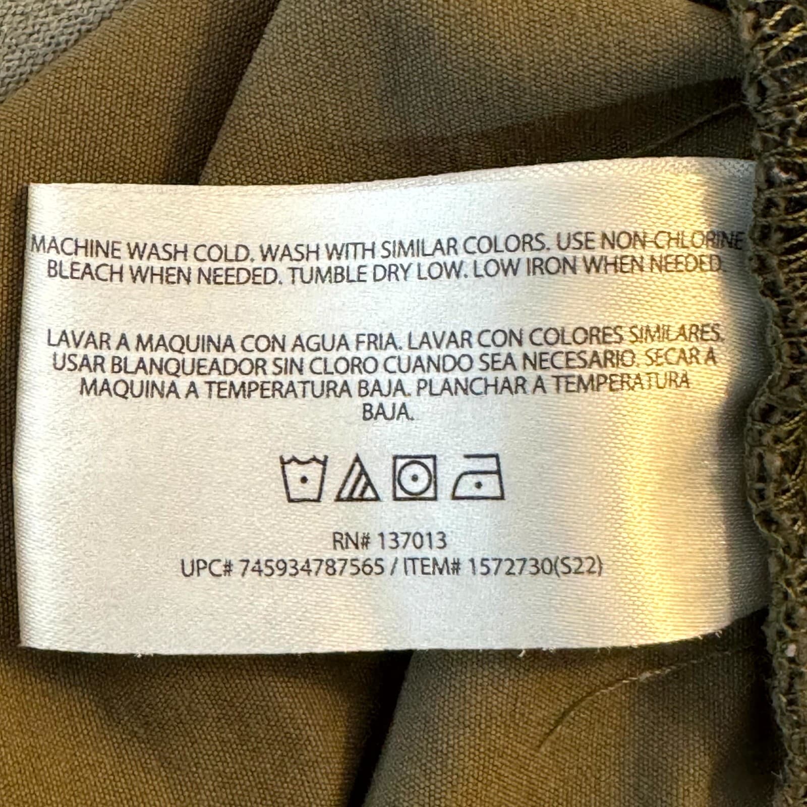 Orvis Cargo Shorts Mens 38 Green Stretch Comfort Hidden Pocket Outdoor Workwear - Thumbnail 6