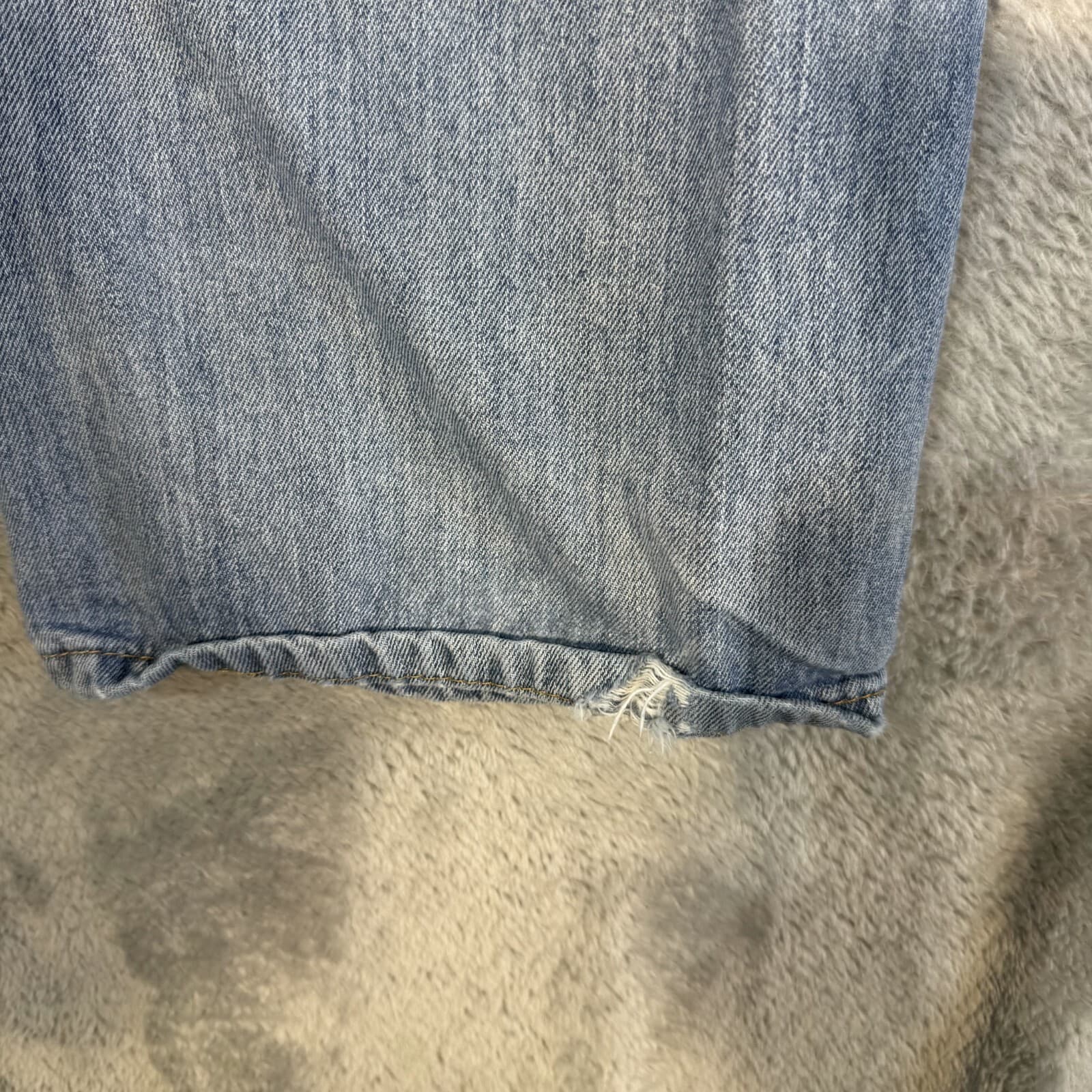 Levi's 559 Men's Jeans 36x34 Blue Denim Mid-Rise Medium Wash Straight Leg - Thumbnail 5