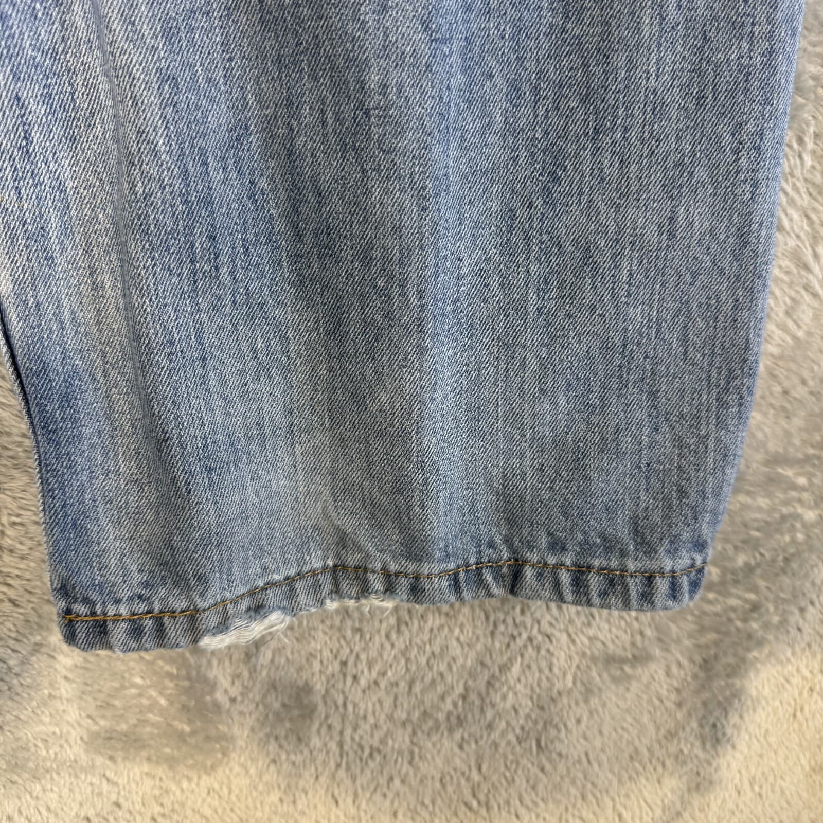 Levi's 559 Men's Jeans 36x34 Blue Denim Mid-Rise Medium Wash Straight Leg - Thumbnail 6