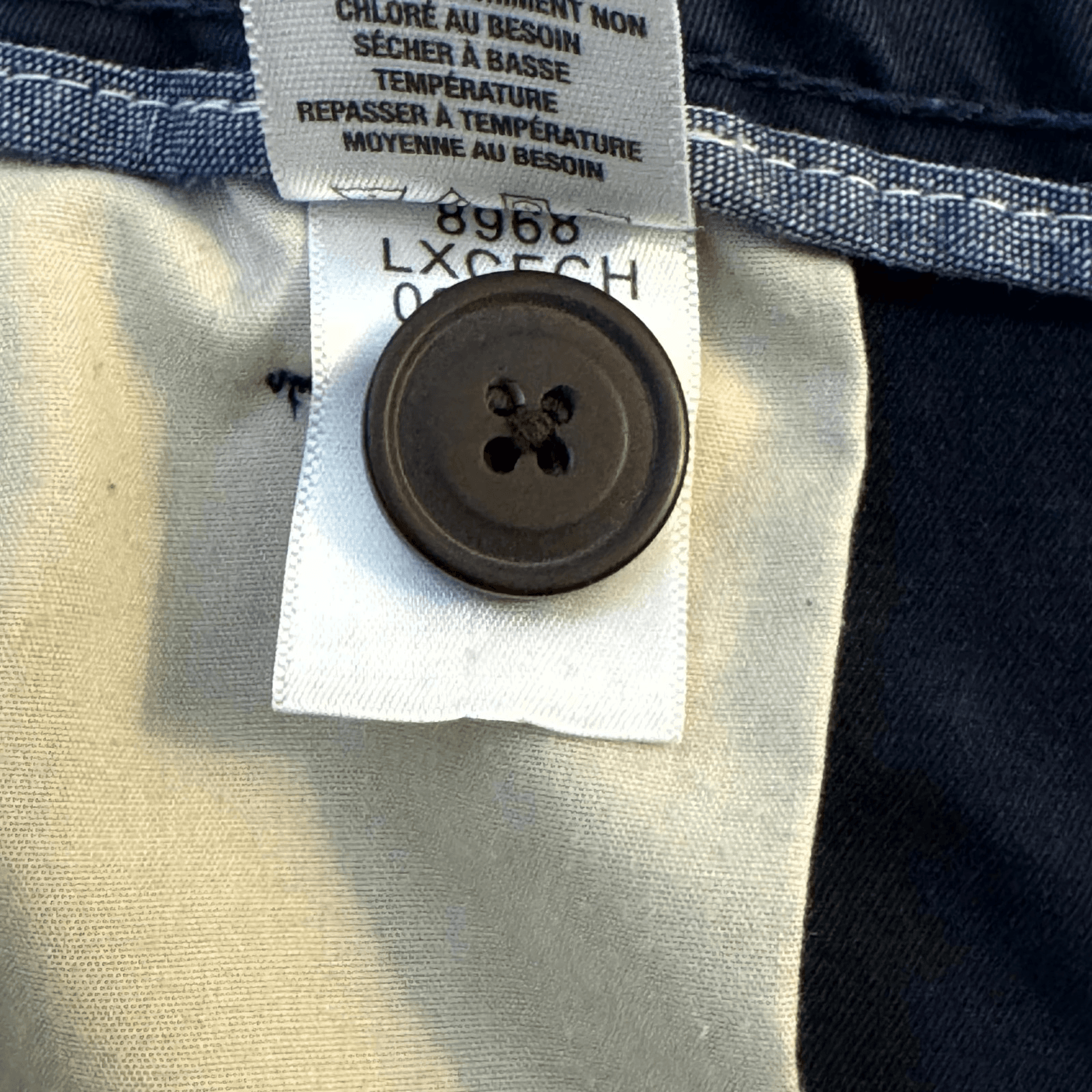 Levi's 569 Men's Shorts 40 Blue Denim High-Rise 5-Pocket Loose Fit - Thumbnail 4