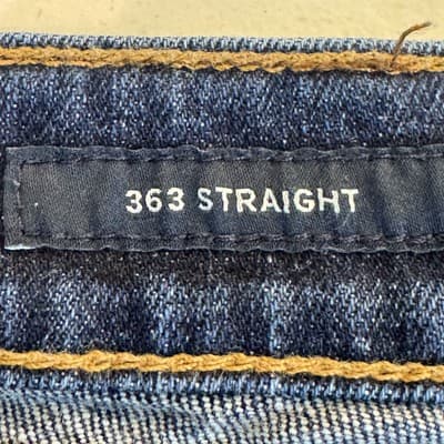 Lucky Brand Jeans Mens 33x30 Blue 363 Straight Alamo Stretch Denim Classic Fit - Thumbnail 4