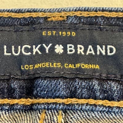 Lucky Brand Jeans Mens 33x30 Blue 363 Straight Alamo Stretch Denim Classic Fit - Thumbnail 5