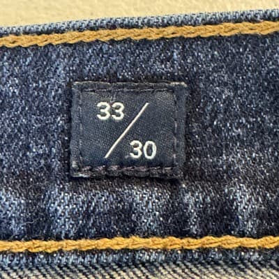Lucky Brand Jeans Mens 33x30 Blue 363 Straight Alamo Stretch Denim Classic Fit - Thumbnail 6