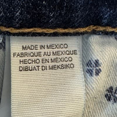 Lucky Brand Jeans Mens 33x30 Blue 363 Straight Alamo Stretch Denim Classic Fit - Thumbnail 7