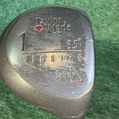 Vintage TaylorMade Tour Preferred System 2 9.5° Driver RH S300 Steel Golf Club - Image 1