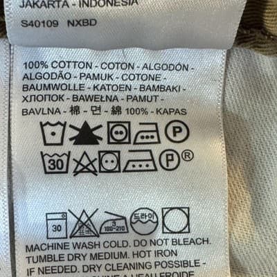 Levis 514 Jeans Mens 38x30 Brown Straight Fit Classic 100% Cotton Pants - Thumbnail 5