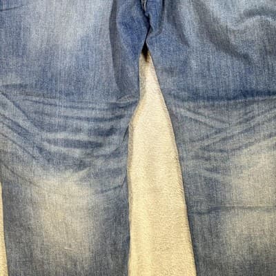 Levis 559 Jeans Mens 52x28 Blue Relaxed Straight Stretch Denim Big Tall - Thumbnail 6