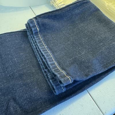 Levis 514 Jeans Mens 28x30 Dark Wash Straight Leg Stretch Denim Blue Mid Rise - Thumbnail 8