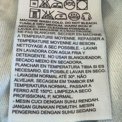 Levis 559 Jeans Mens 38x30 Blue Whiskered Relaxed Straight Denim Mid Rise Pants - Thumbnail 6