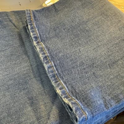 Levis 559 Jeans Mens 52x28 Blue Relaxed Straight Stretch Denim Big Tall - Thumbnail 13