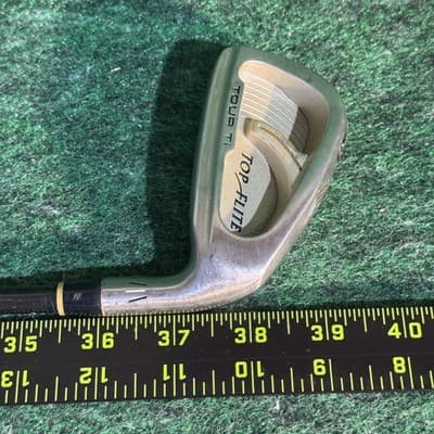 Top Flite Tour Ti 5 Iron Mens RH R-80 Regular Muscle Graphite Silver Golf Club - Thumbnail 5