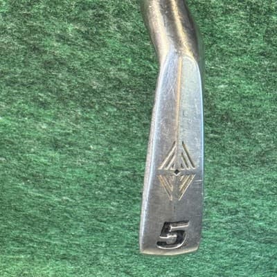 Top Flite Tour Ti 5 Iron Mens RH R-80 Regular Muscle Graphite Silver Golf Club - Thumbnail 3