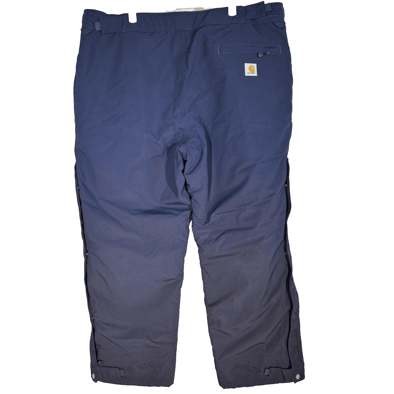 Carhartt Pants Mens XL Short Blue Storm Defender Shoreline Insulated Waterproof - Thumbnail 3