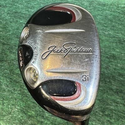 Jack Nicklaus CD3 Hybrid Iron Set 3i 4i 5i Mens RH Regular UL Graphite Black - Thumbnail 2