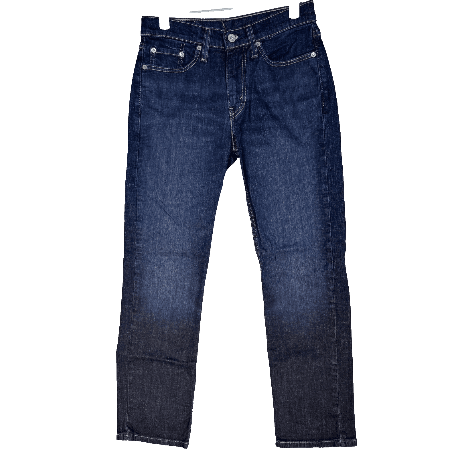 Levis 514 Jeans Mens 28x30 Dark Wash Straight Leg Stretch Denim Blue Mid Rise - Image 1