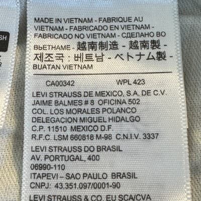 Levis 511 Jeans Mens 38x30 Beige Khaki Slim Fit Stretch Tapered Leg Pants Casual - Thumbnail 4