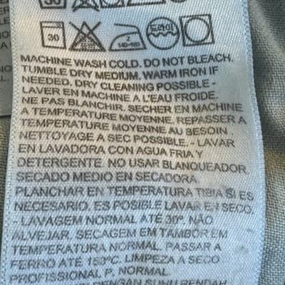 Levis 505 Jeans Mens 32x30 Blue Medium Wash Whiskered Stretch Denim Classic - Thumbnail 6